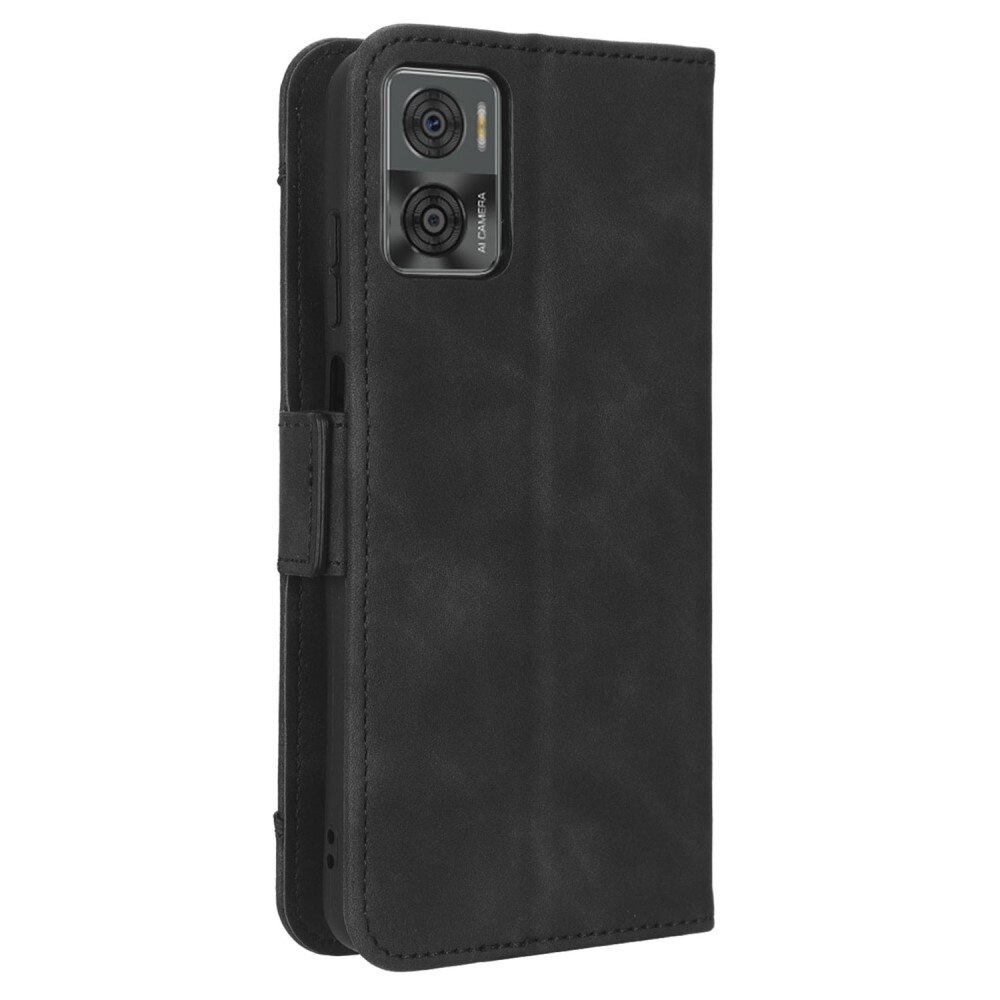 Cover portafoglio Multi Motorola Moto E22i Nero