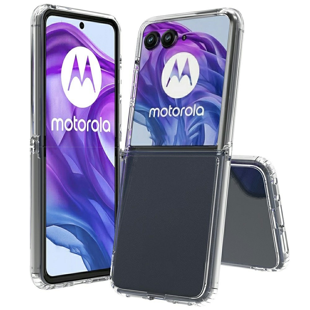 Cover ibride per Motorola Razr 60 Ultra Trasparente