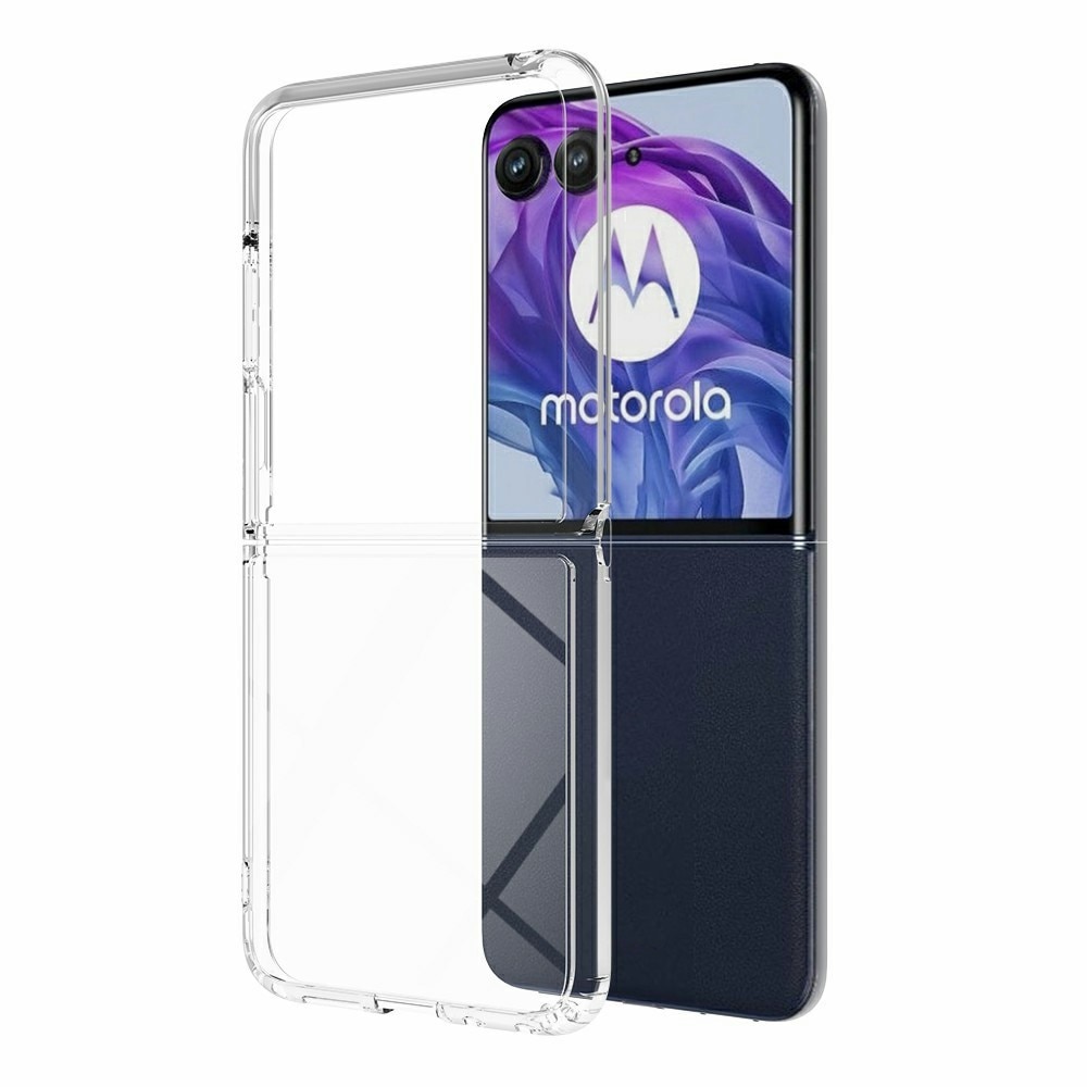 Cover ibride per Motorola Razr 60 Ultra Trasparente