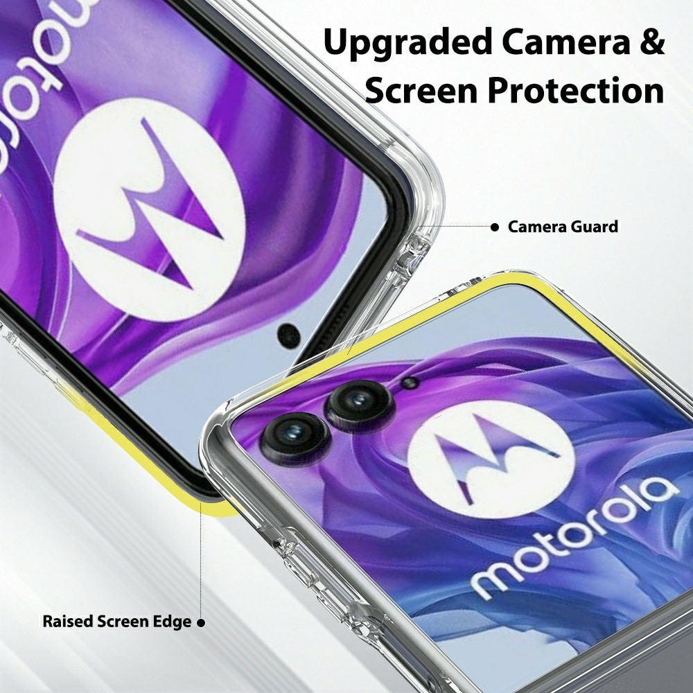 Cover ibride per Motorola Razr 60 Ultra Trasparente
