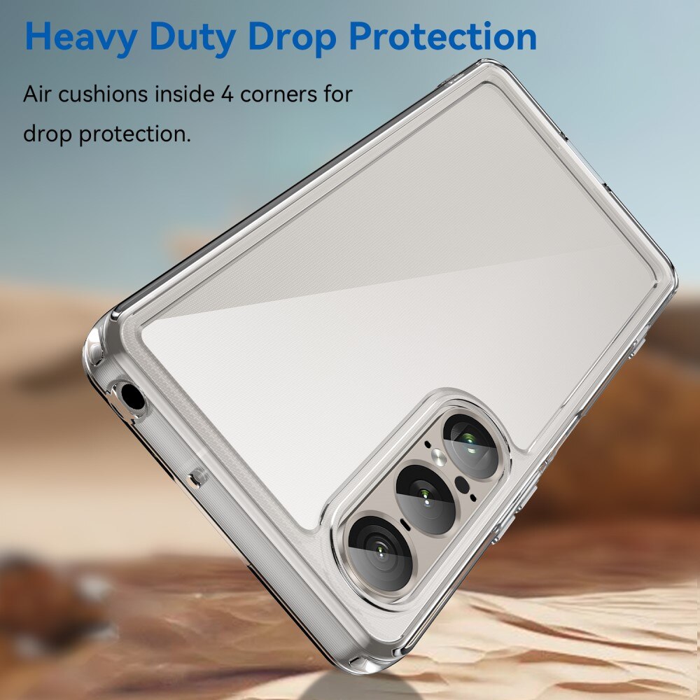 Cover ibride per Sony Xperia 1 VII Trasparente