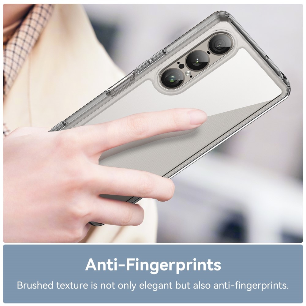 Cover ibride per Sony Xperia 1 VII Trasparente