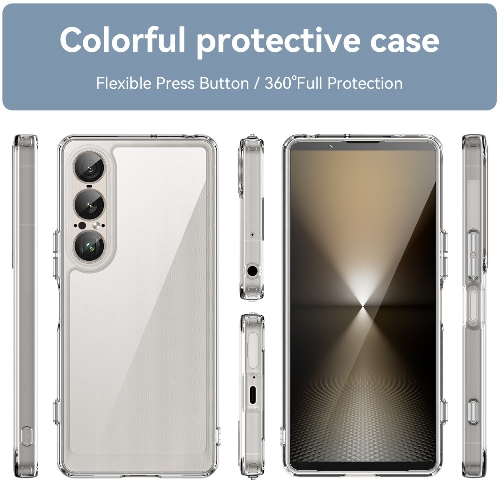 Cover ibride per Sony Xperia 1 VII Trasparente