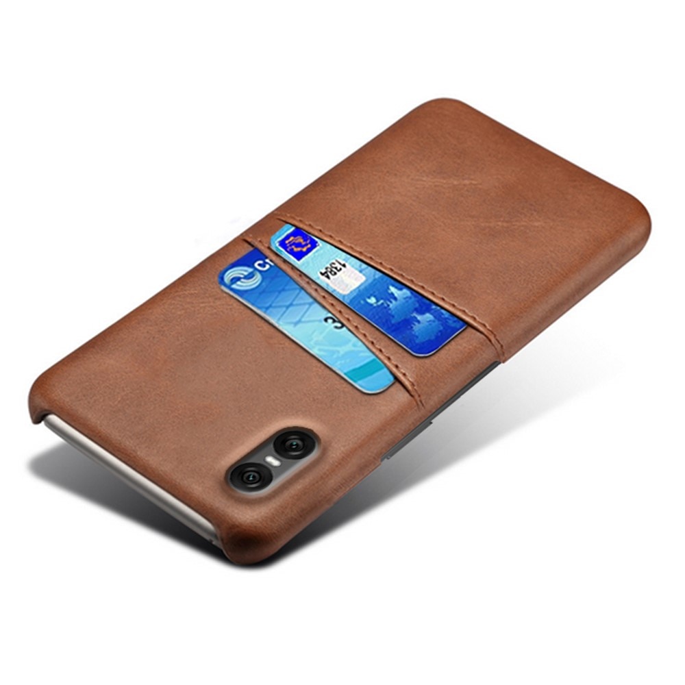 Cover Card Slots Sony Xperia 10 VII Marrone