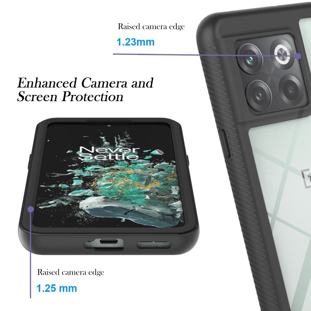 Cover protezione totale  OnePlus 10T Nero