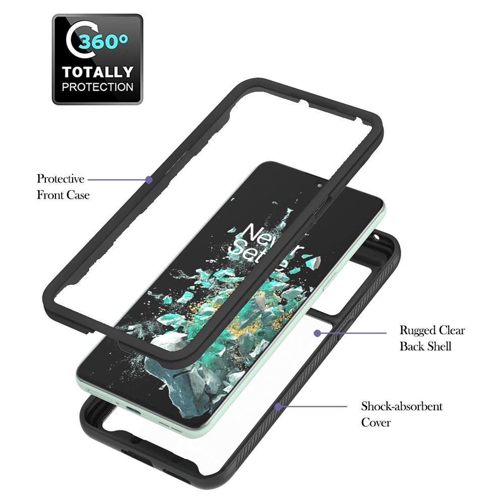 Cover protezione totale  OnePlus 10T Nero