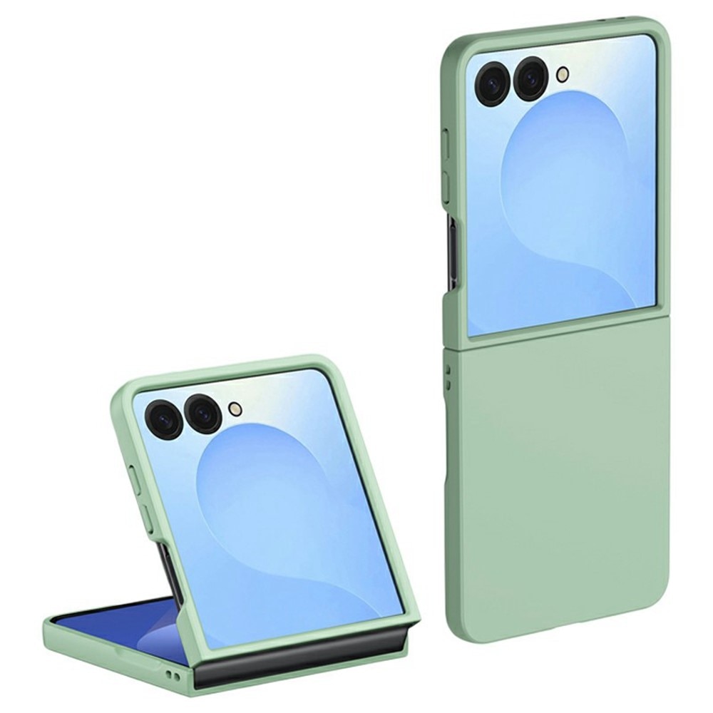 Cover dura gommata Samsung Galaxy Z Flip 7 Verde