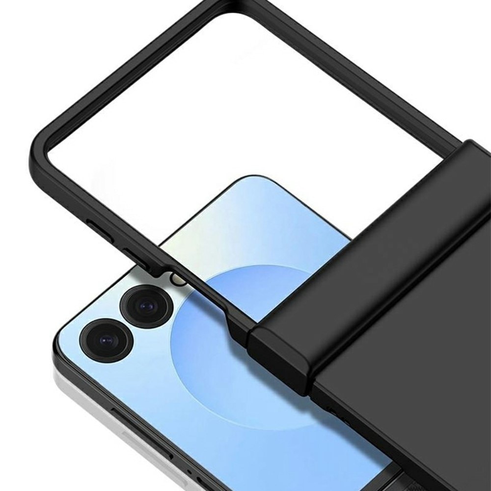 Cover dura gommata Hinge Protection Samsung Galaxy Z Flip 7 Nero