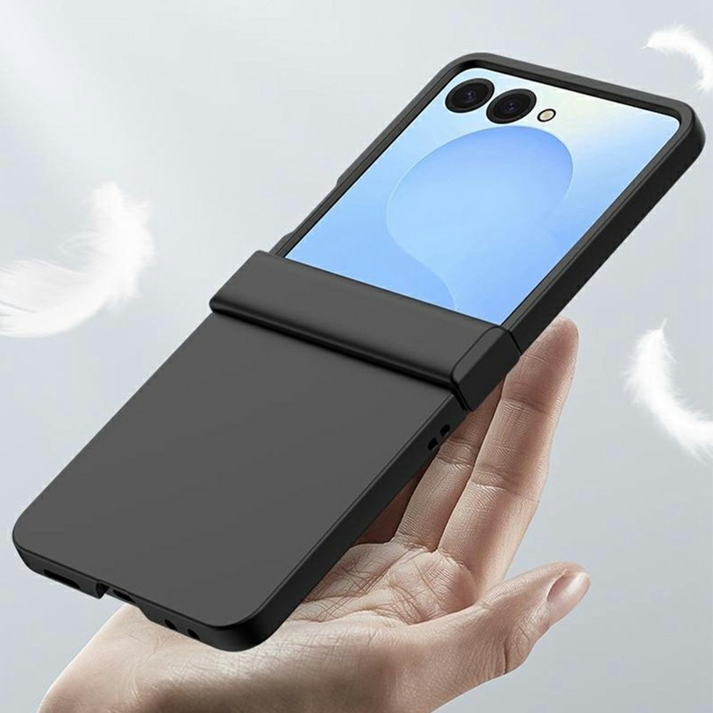 Cover dura gommata Hinge Protection Samsung Galaxy Z Flip 7 Nero