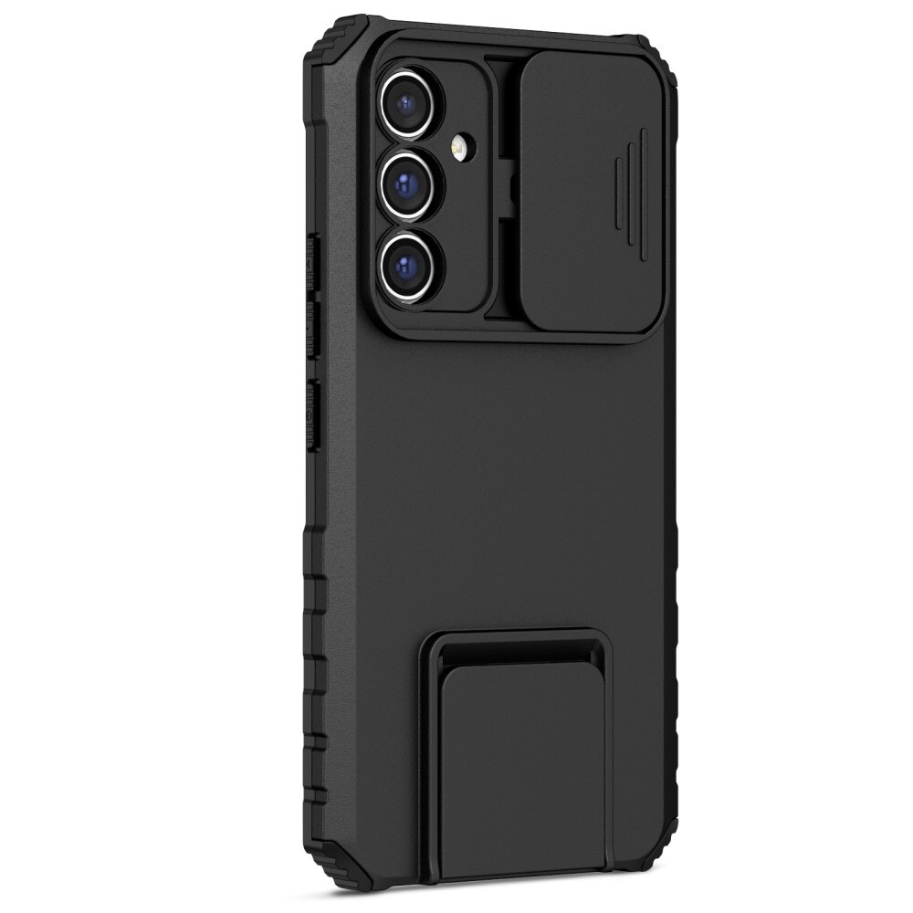 Cover Kickstand con Protezione fotocamera Samsung Galaxy A56 Nero
