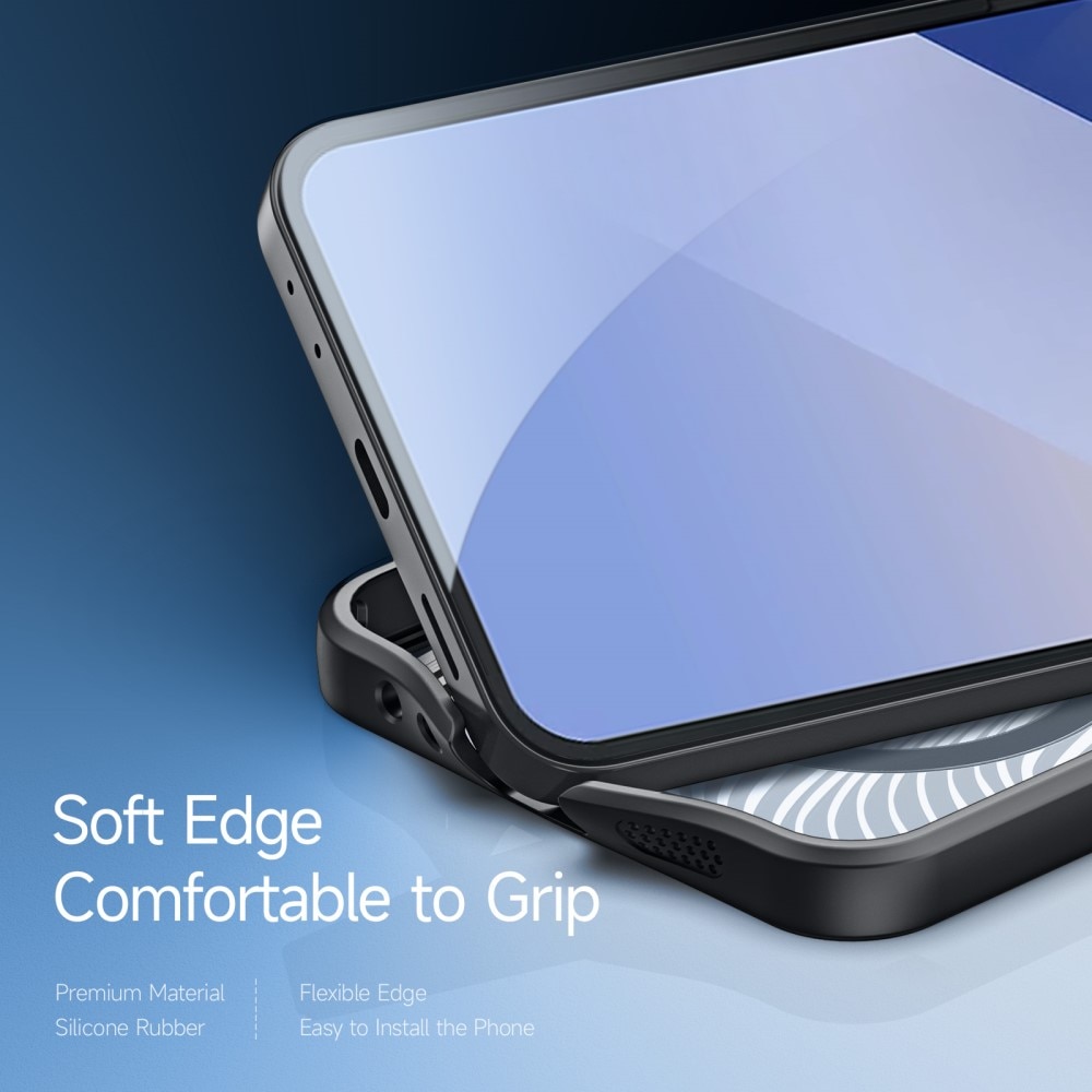 Cover Ibrido Aimo Samsung Galaxy Z Flip 7, nero