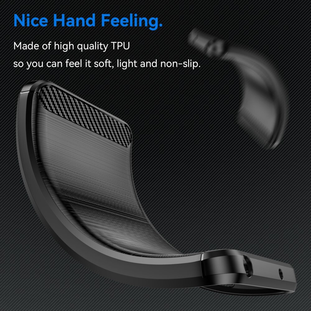 Cover TPU Brushed Nothing CMF Phone 2 Pro Nero