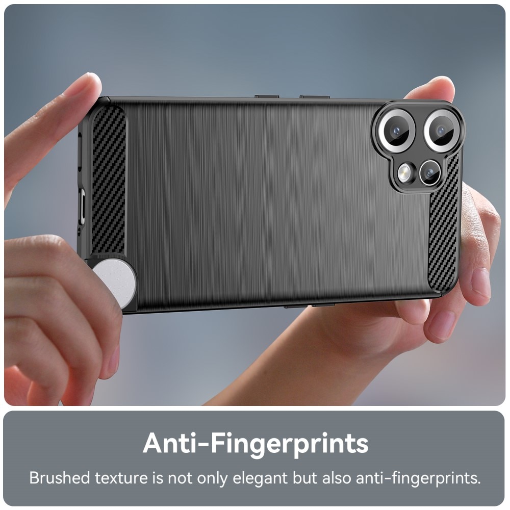 Cover TPU Brushed Nothing CMF Phone 2 Pro Nero