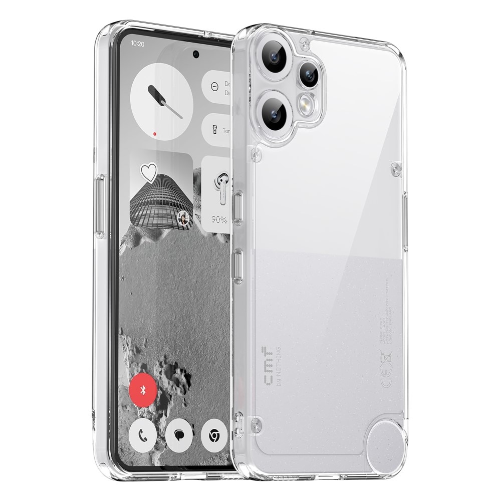 Cover ibride per Nothing CMF Phone 2 Pro Trasparente