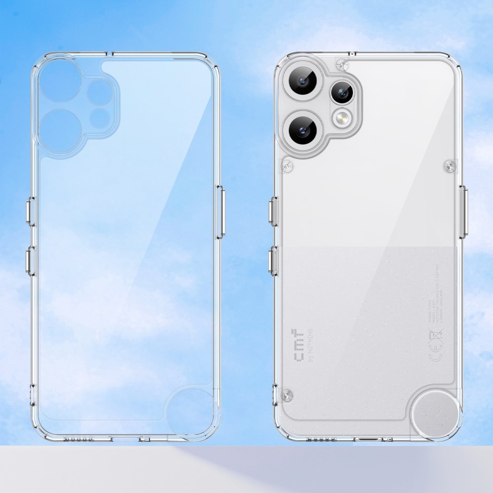 Cover ibride per Nothing CMF Phone 2 Pro Trasparente