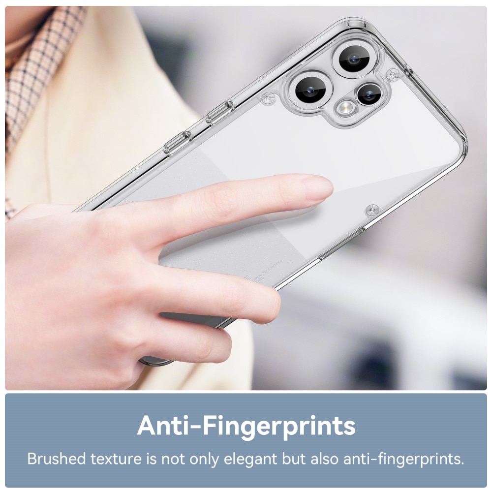Cover ibride per Nothing CMF Phone 2 Pro Trasparente