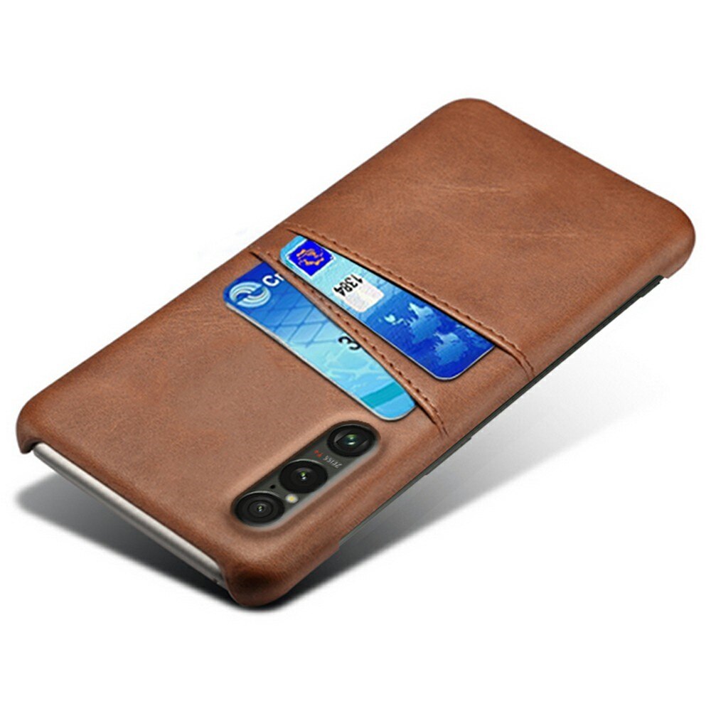 Cover Card Slots Sony Xperia 1 VII Marrone