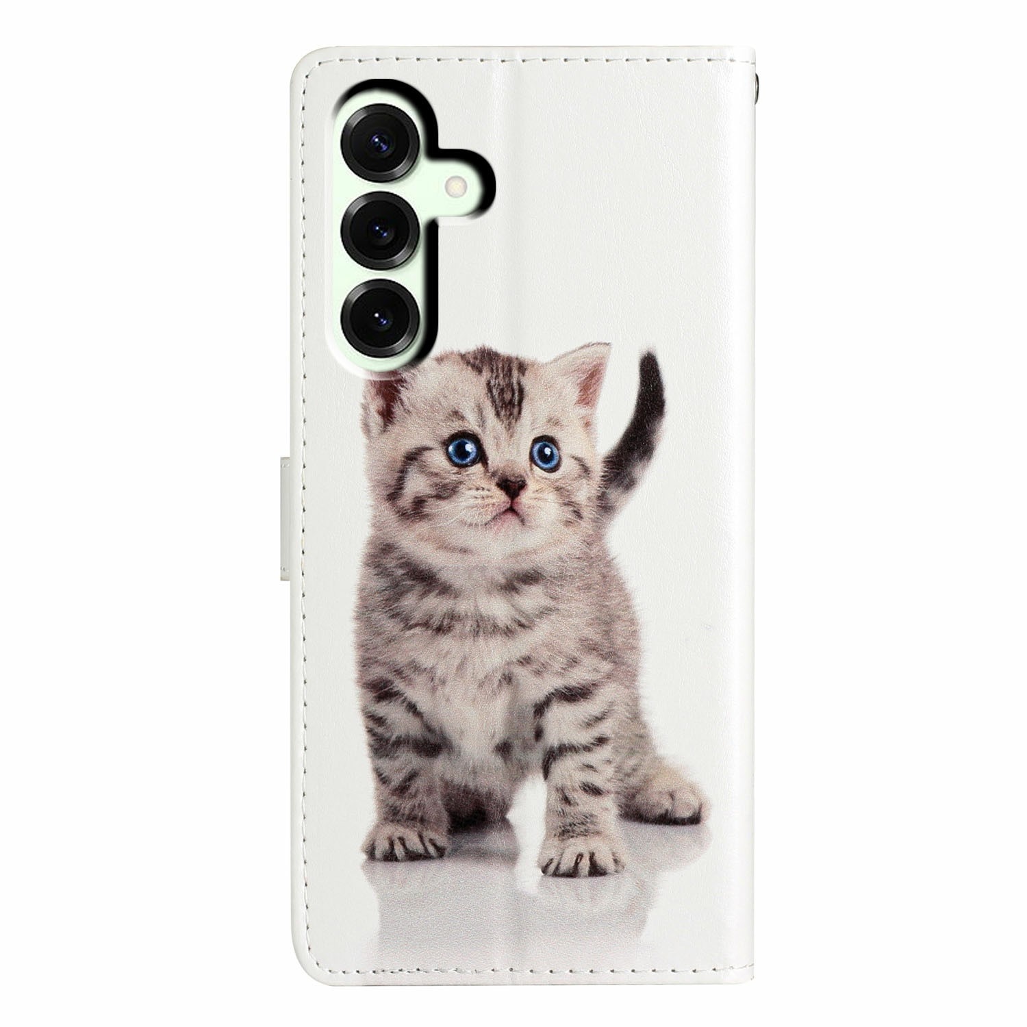 Cover portafoglio Samsung Galaxy A17 gattino