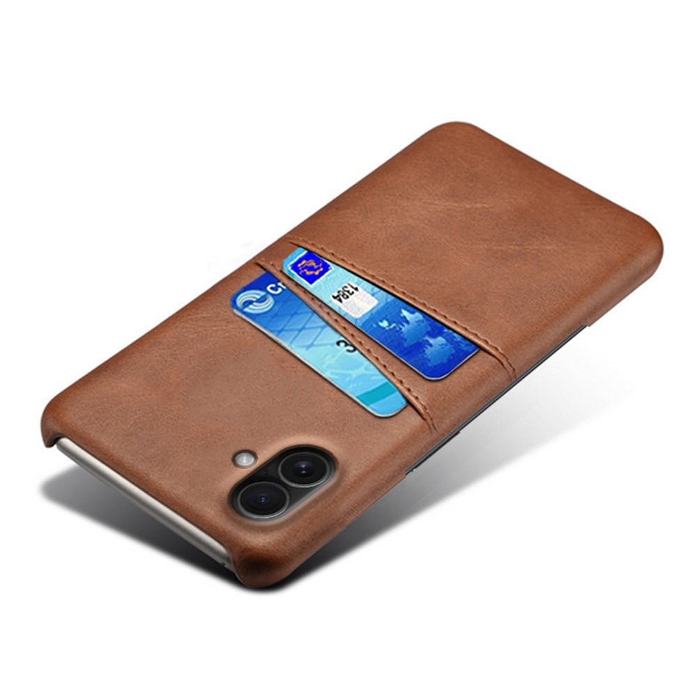 Cover Card Slots iPhone 17 Marrone
