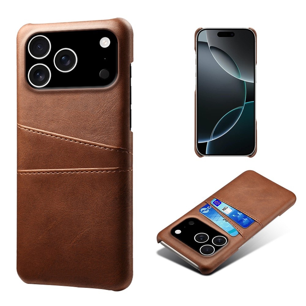 Cover Card Slots iPhone 17 Pro Marrone