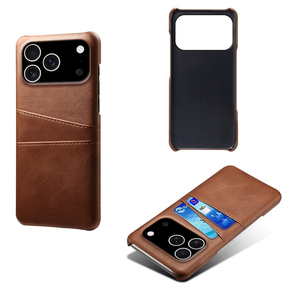 Cover Card Slots iPhone 17 Pro Marrone