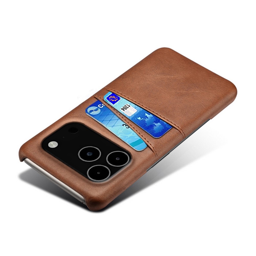 Cover Card Slots iPhone 17 Pro Max Marrone