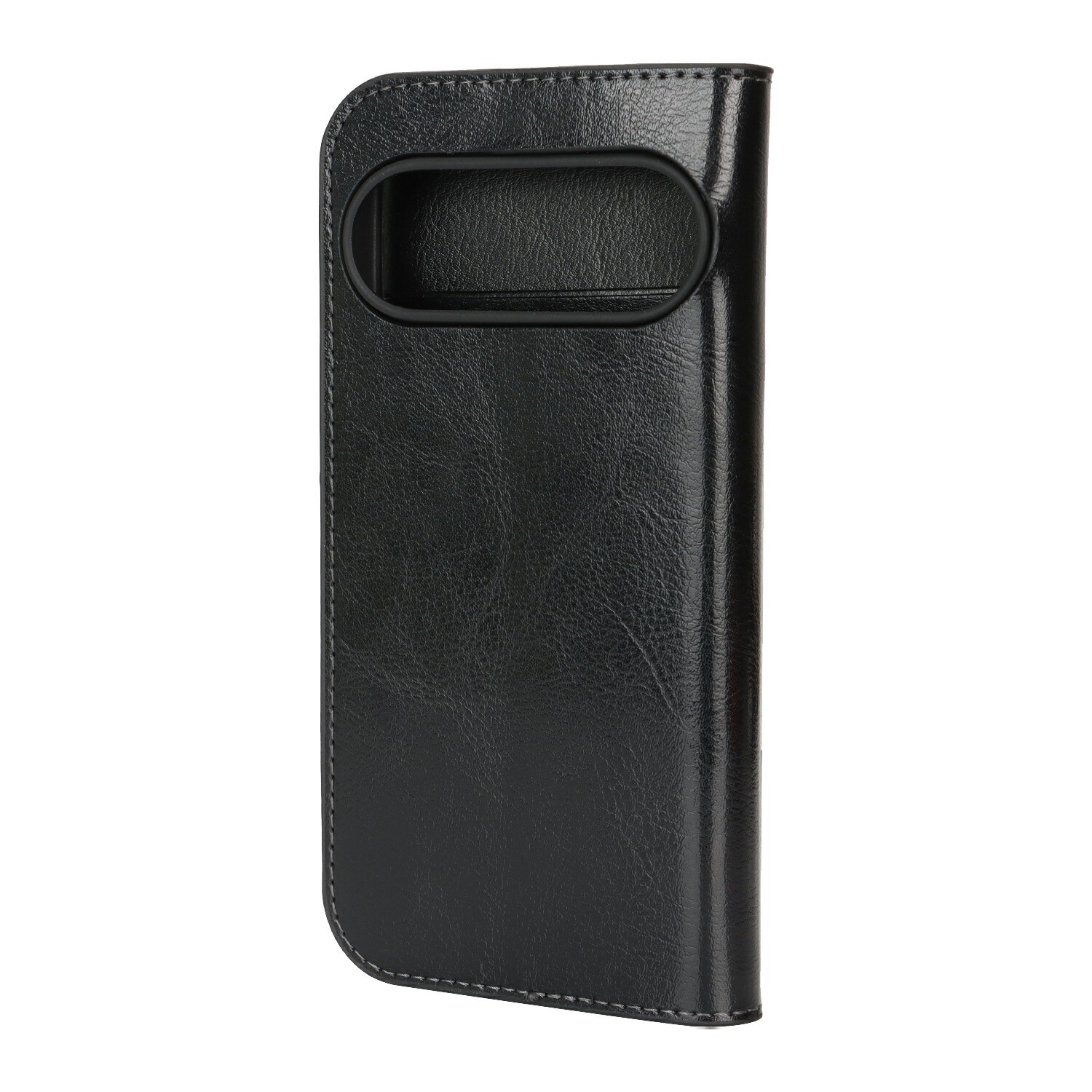 Cover Portafoglio in vera pelle Google Pixel 10 Pro Nero