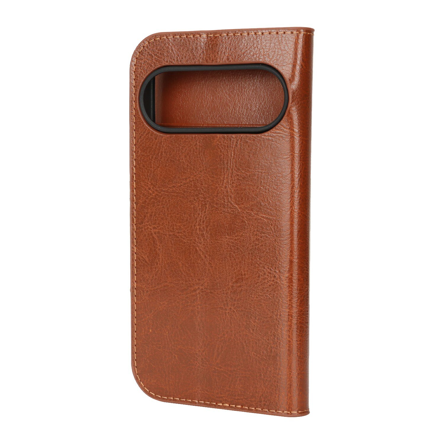 Cover Portafoglio in vera pelle Google Pixel 10 Marrone