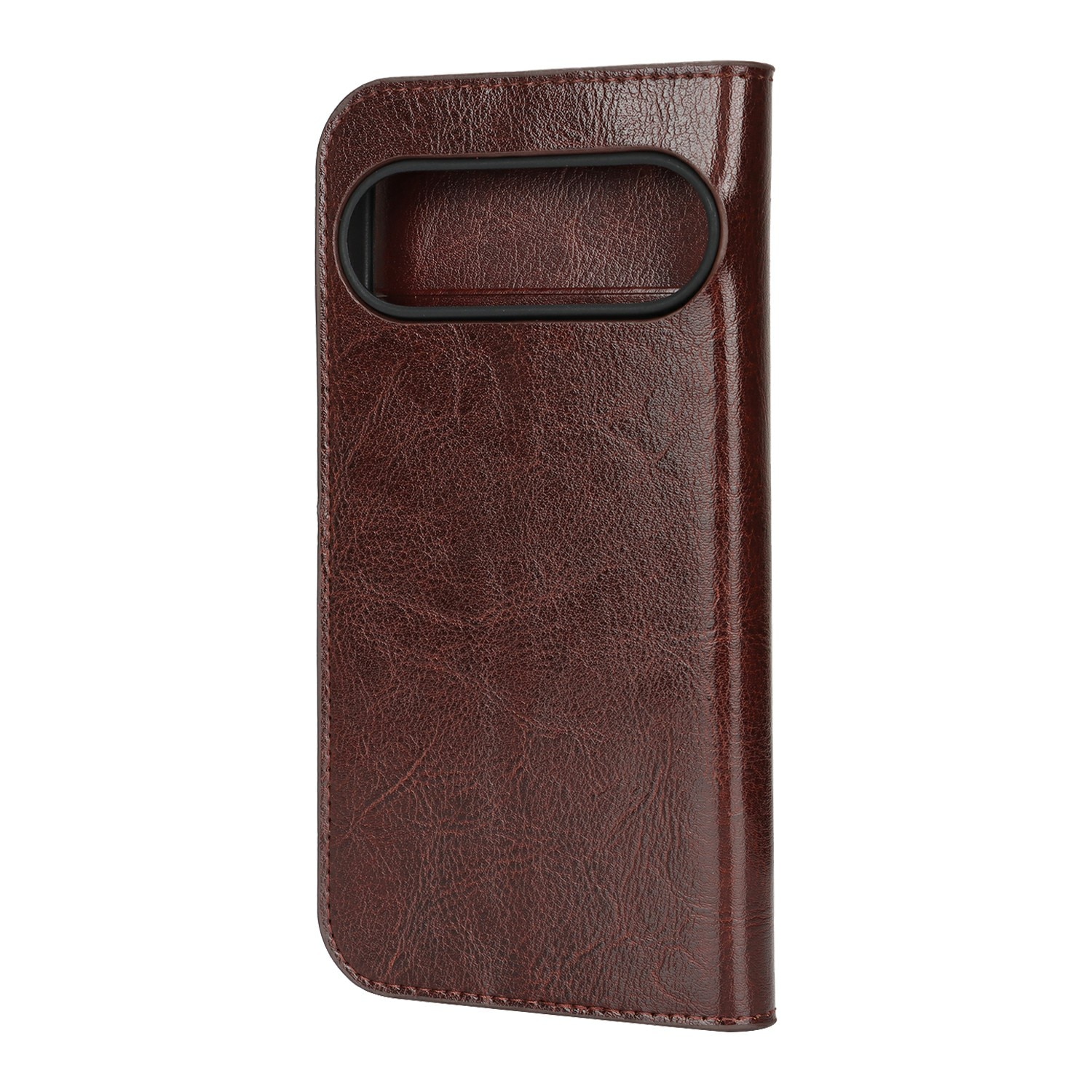 Cover Portafoglio in vera pelle Google Pixel 10 Pro XL Marrone scuro