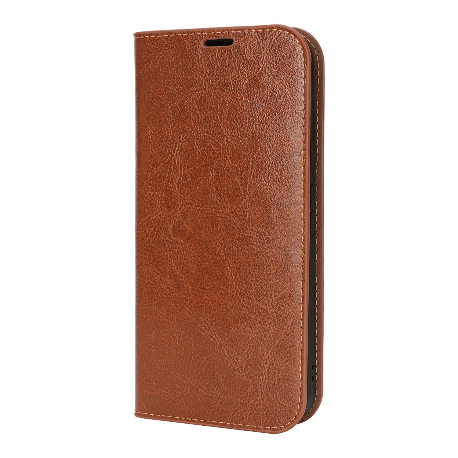 Cover Portafoglio in vera pelle Google Pixel 10 Pro XL Marrone