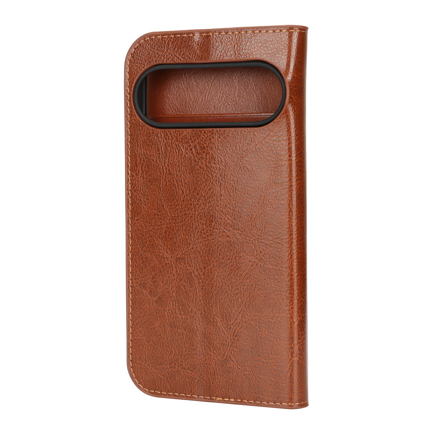 Cover Portafoglio in vera pelle Google Pixel 10 Pro XL Marrone