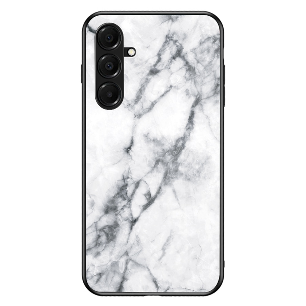 Custodia in vetro temperato Samsung Galaxy A17 Marmo bianco