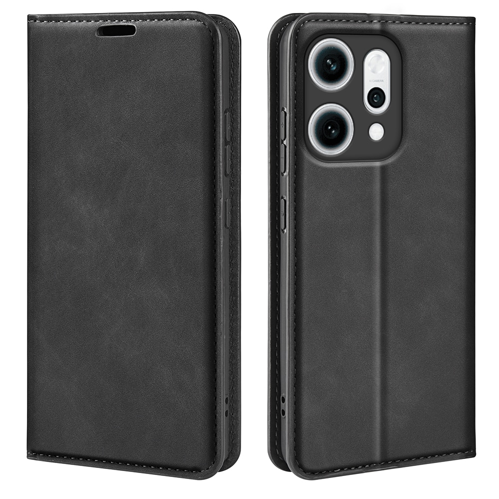 Cover portafoglio sottili Oppo Reno 14 Nero