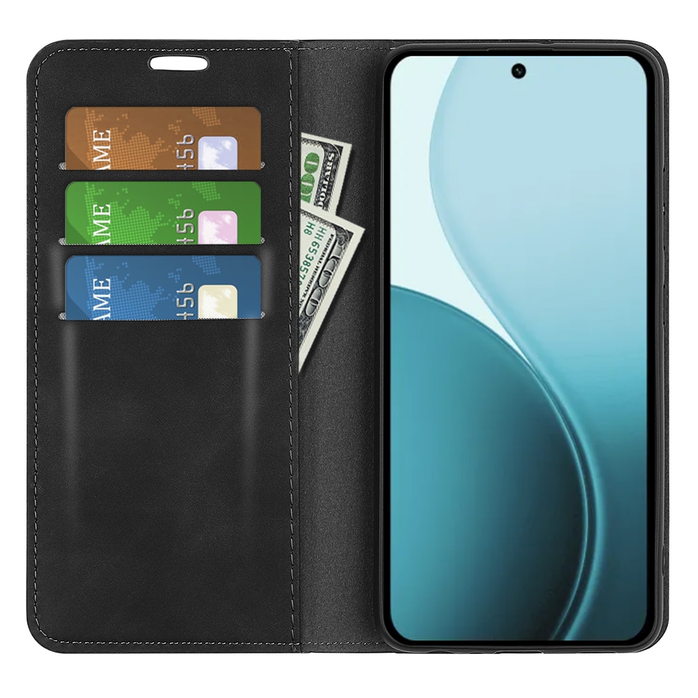 Cover portafoglio sottili Oppo Reno 14 Nero