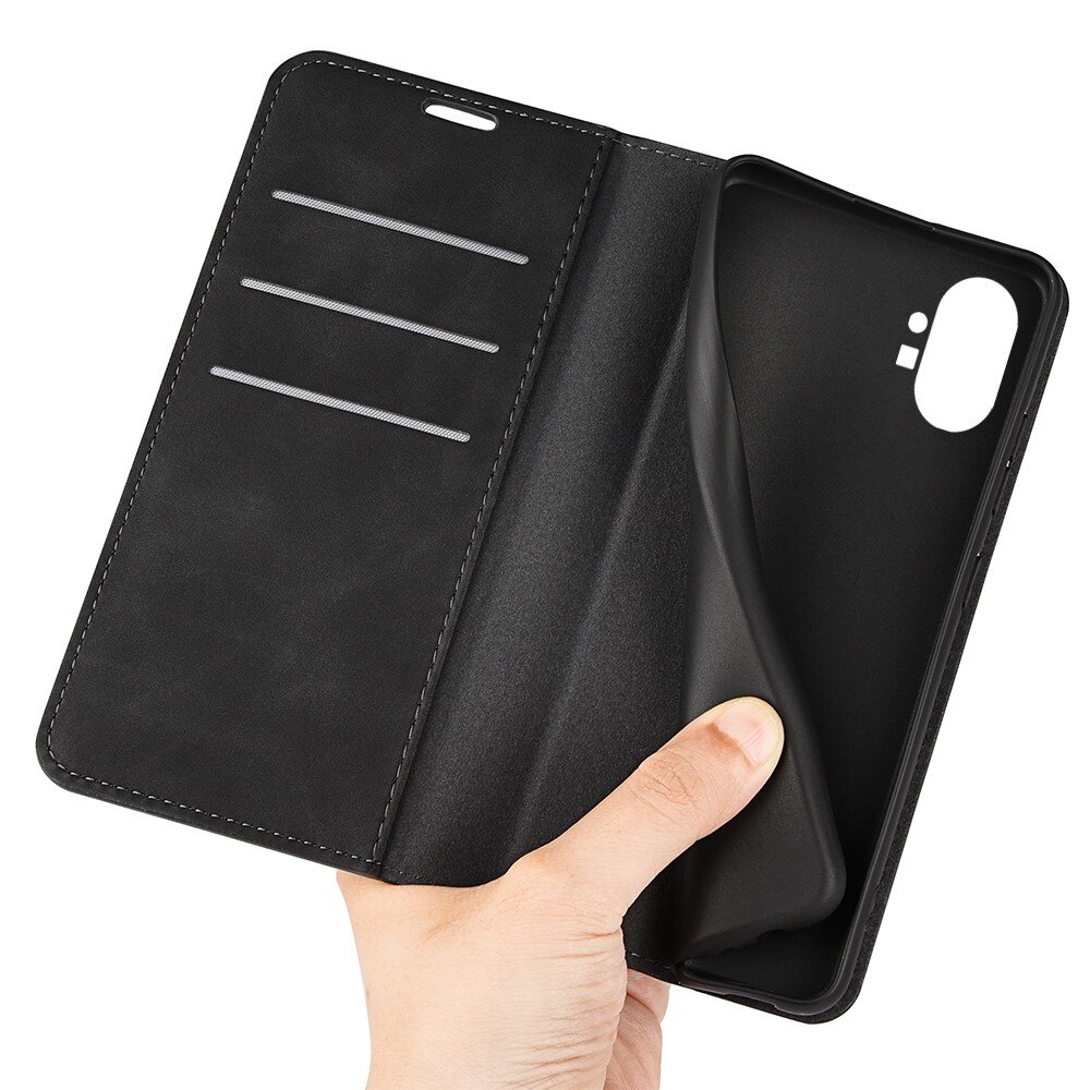 Cover portafoglio sottili Nothing Phone 1 Nero