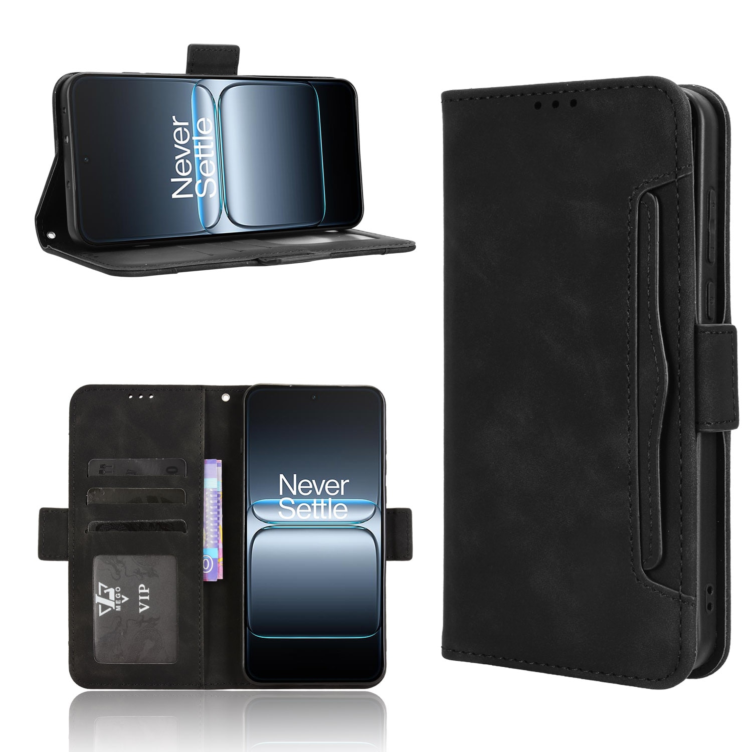 Cover portafoglio Multi  OnePlus Nord 5 nero