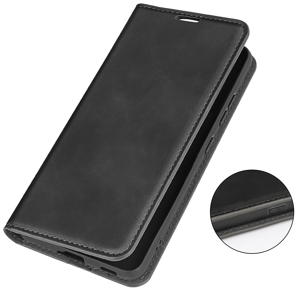 Cover portafoglio sottili Samsung Galaxy A14 nero