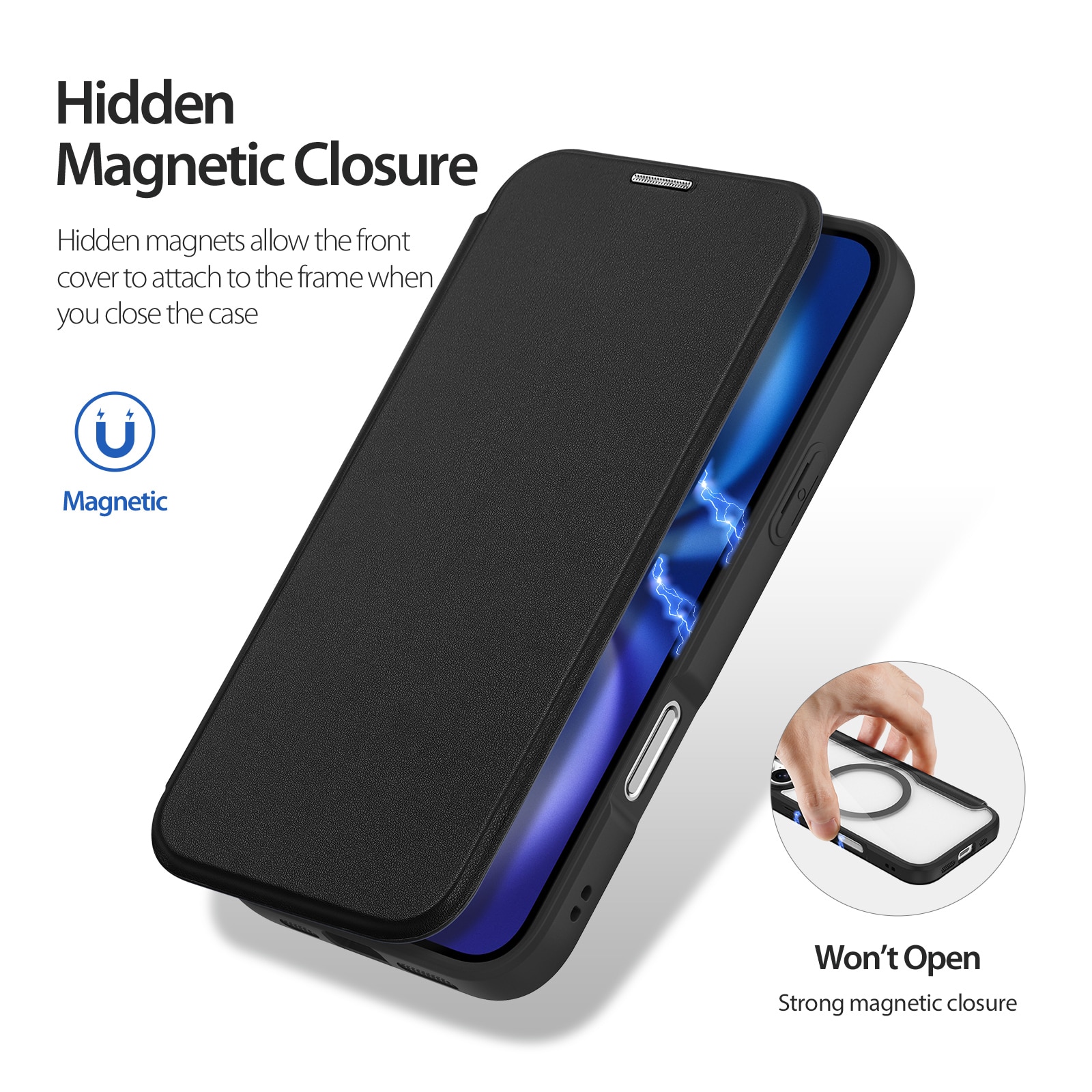 Skin X Pro MagSafe iPhone 17 Nero