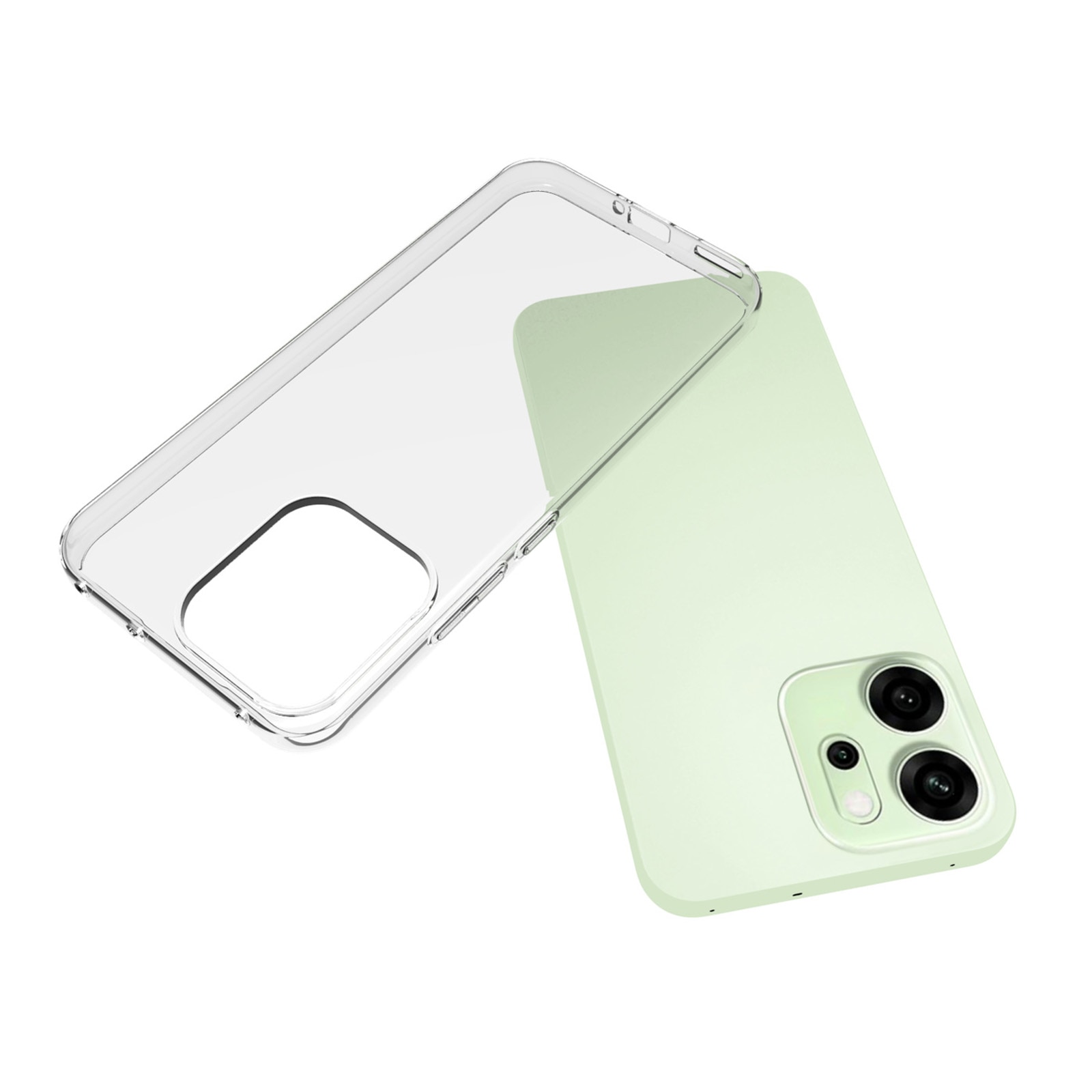 TPU Cover Oppo Reno 14 Trasparente