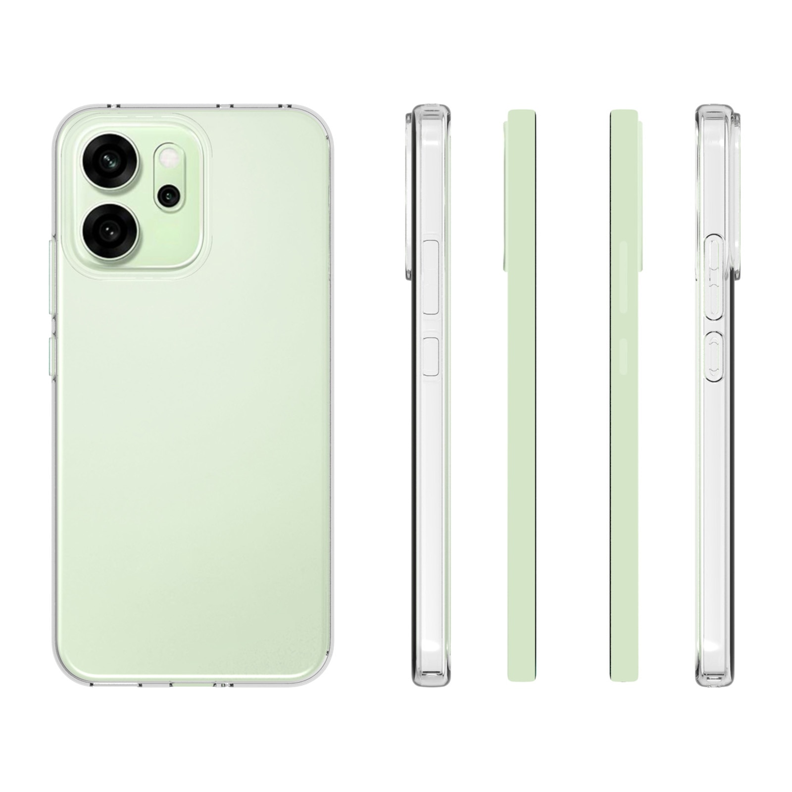 TPU Cover Oppo Reno 14 Trasparente