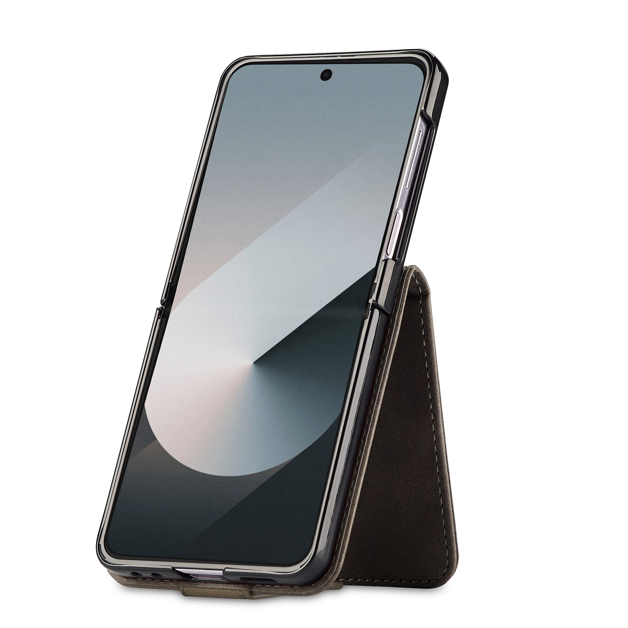Custodie a portafoglio Samsung Galaxy Z Flip 7 Marrone