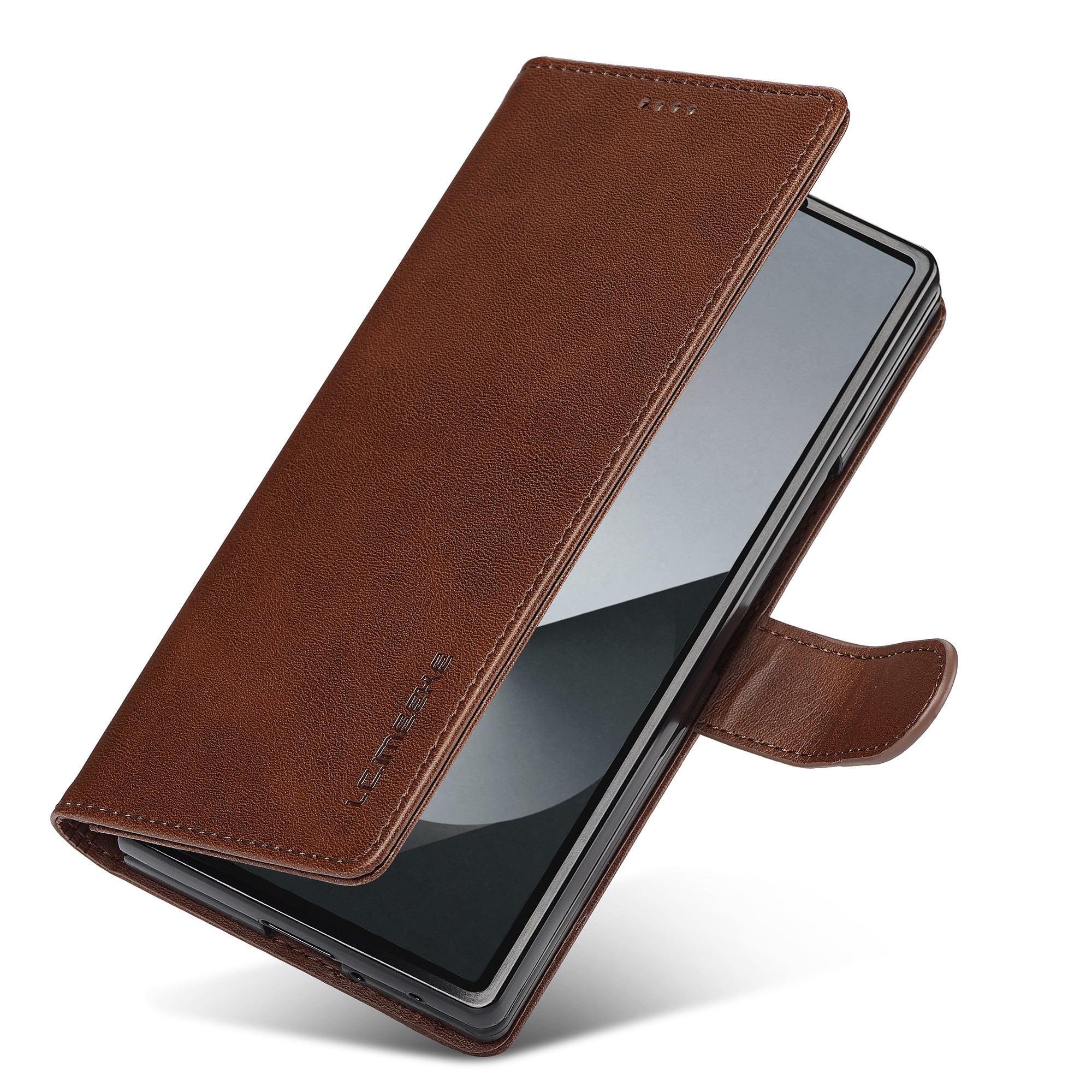 Custodie a portafoglio Samsung Galaxy Z Fold 7 Marrone
