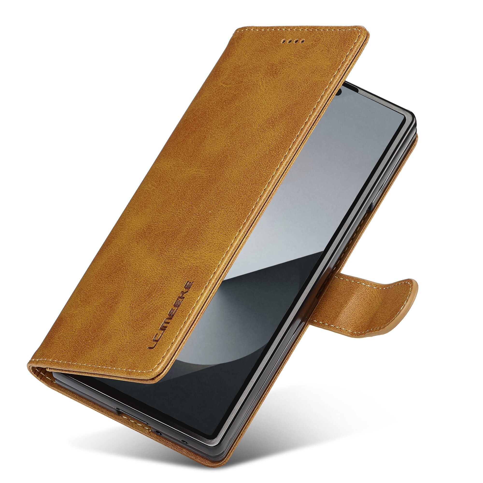Custodie a portafoglio Samsung Galaxy Z Fold 7 Cognac