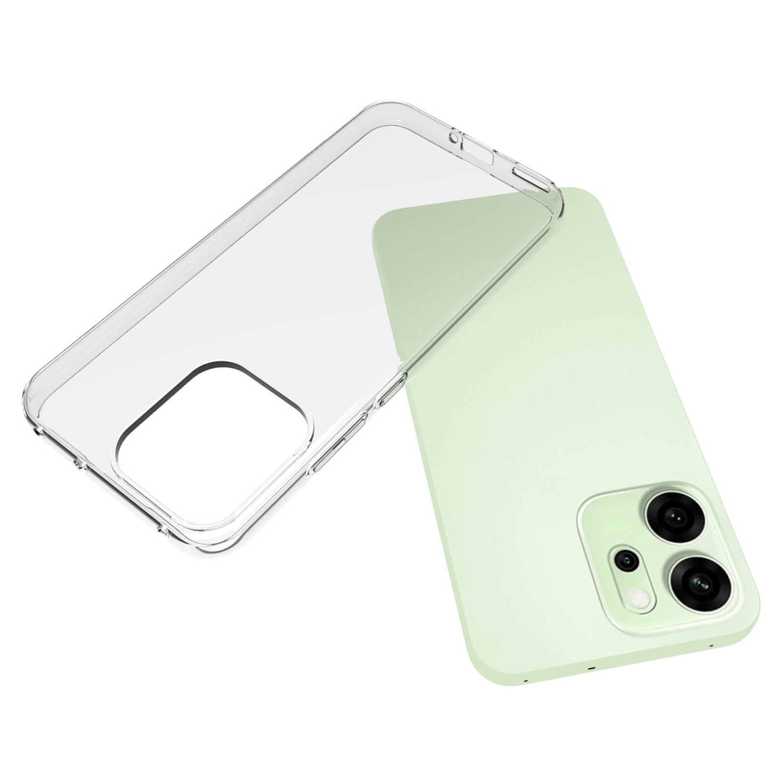 TPU Cover Oppo Reno 14 F Trasparente