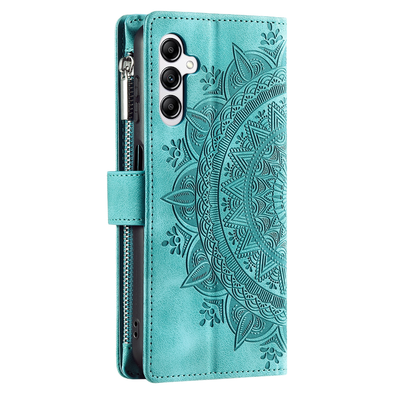 Borsa a portafoglio Mandala Samsung Galaxy S25 FE, Verde