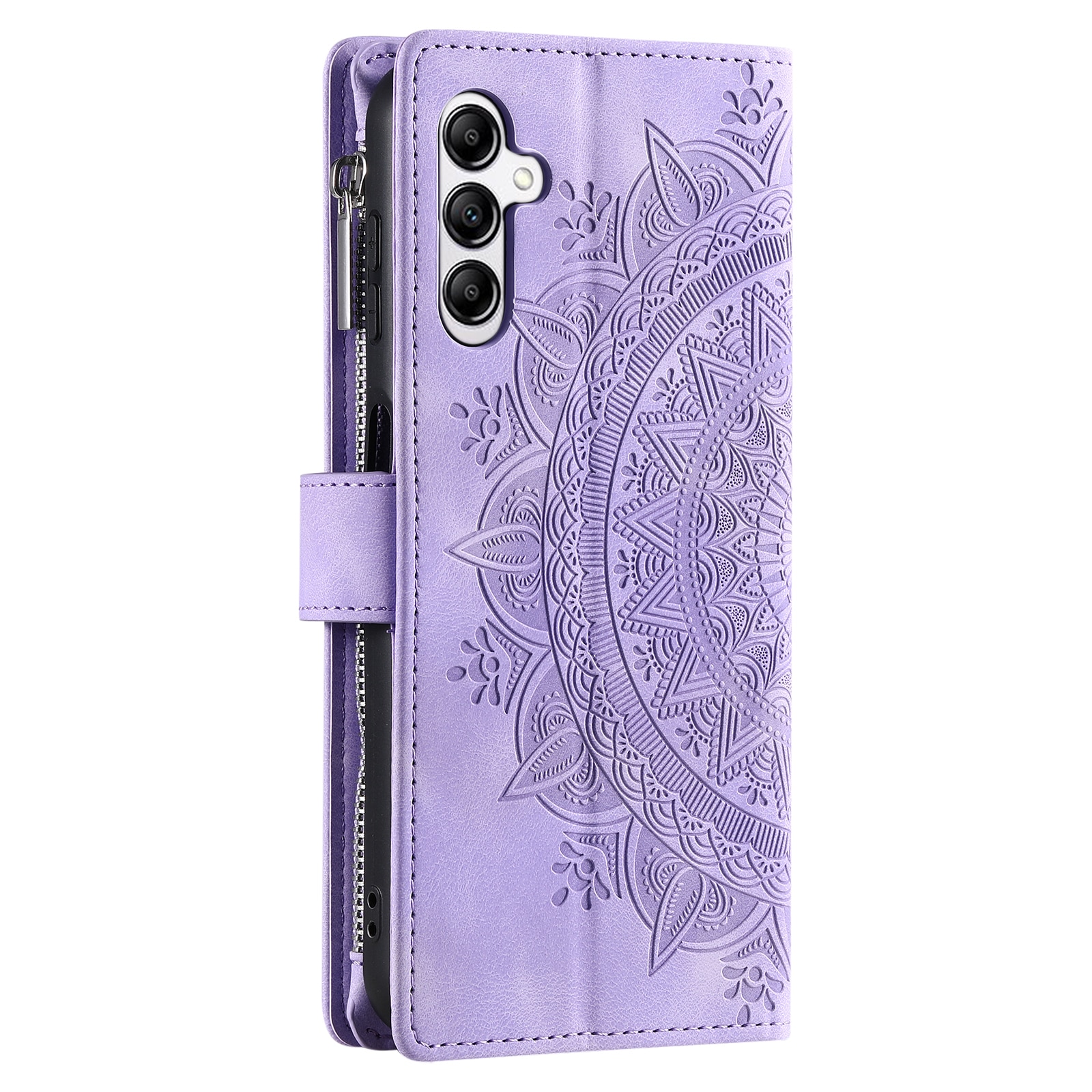 Borsa a portafoglio Mandala Samsung Galaxy S25 FE, Viola