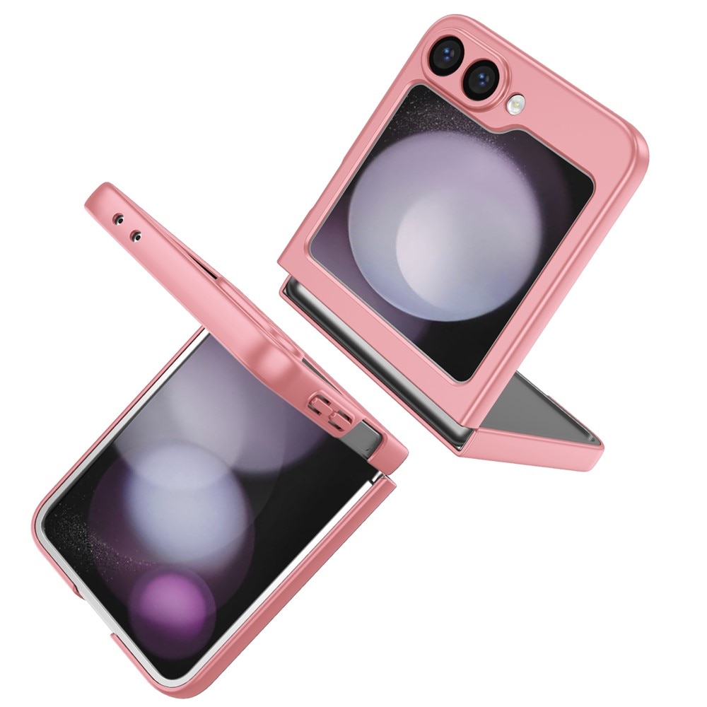 Cover magnetico con porta anelli Samsung Galaxy Z Flip 7 Rosa