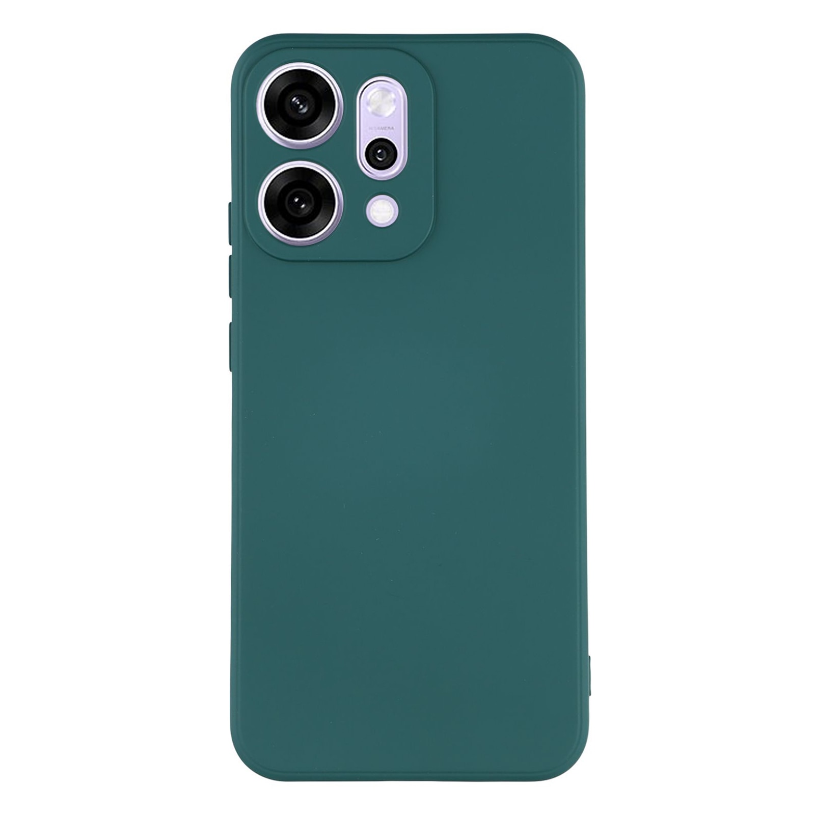 Cover TPU resistente agli urti Oppo Reno 14 Verde scuro