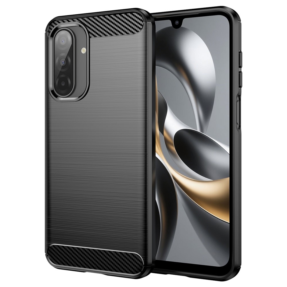 Cover TPU Brushed Samsung Galaxy A17 Nero