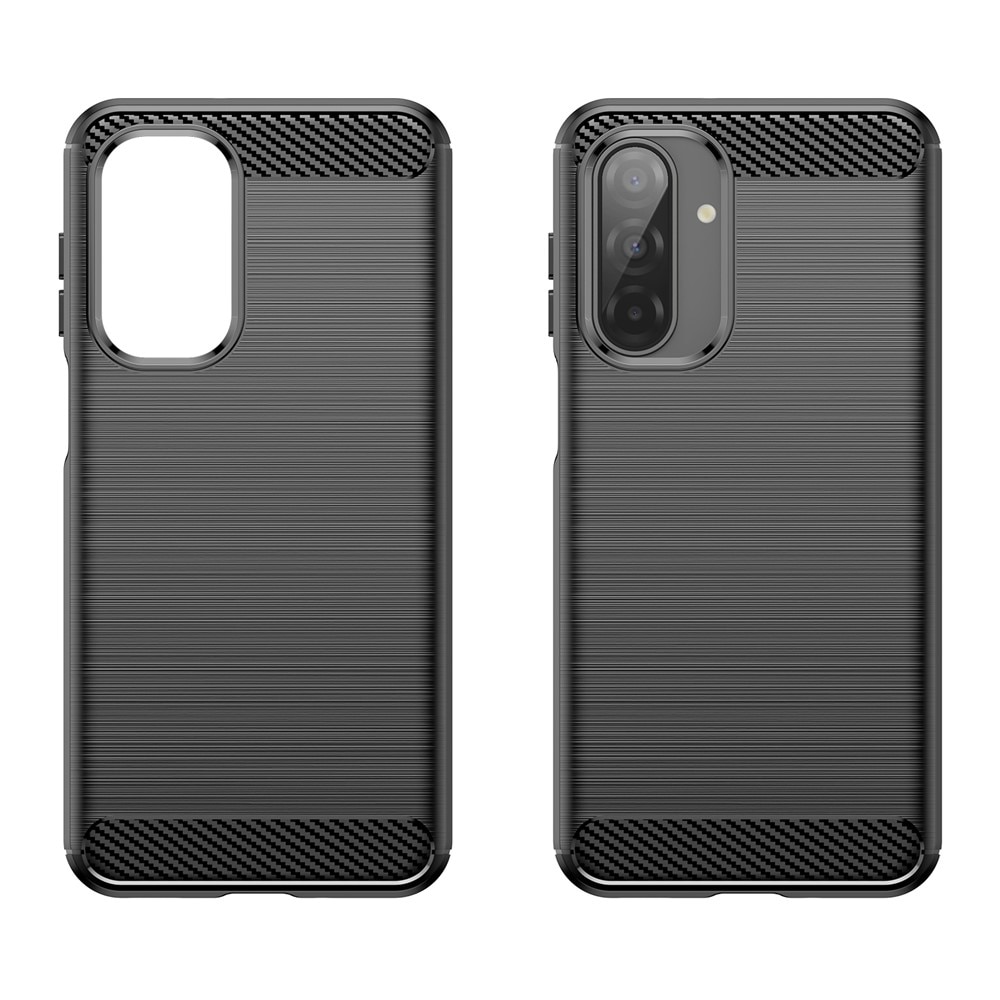 Cover TPU Brushed Samsung Galaxy A17 Nero